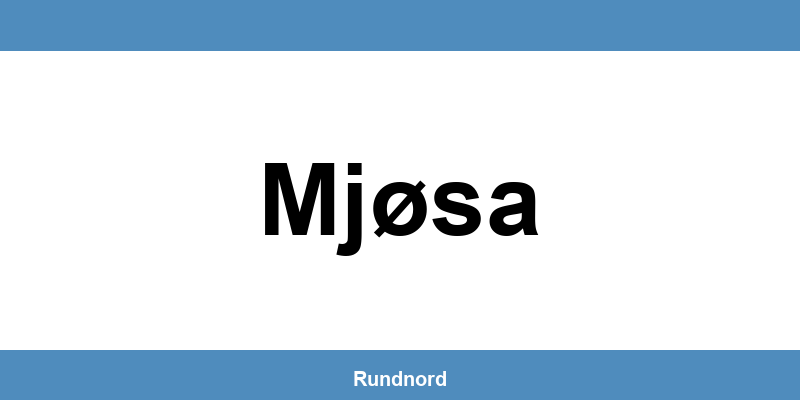 Åpningstider og telefon til Maxbo i Mjøsa