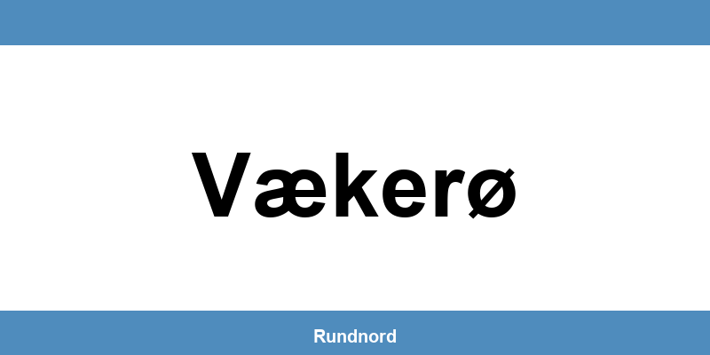 Åpningstider og telefon til Maxbo i Vækerø